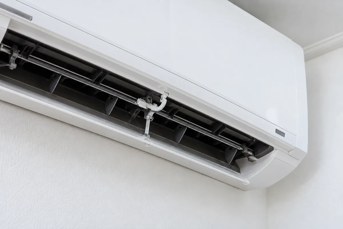 Water dripping from an indoor aircond unit